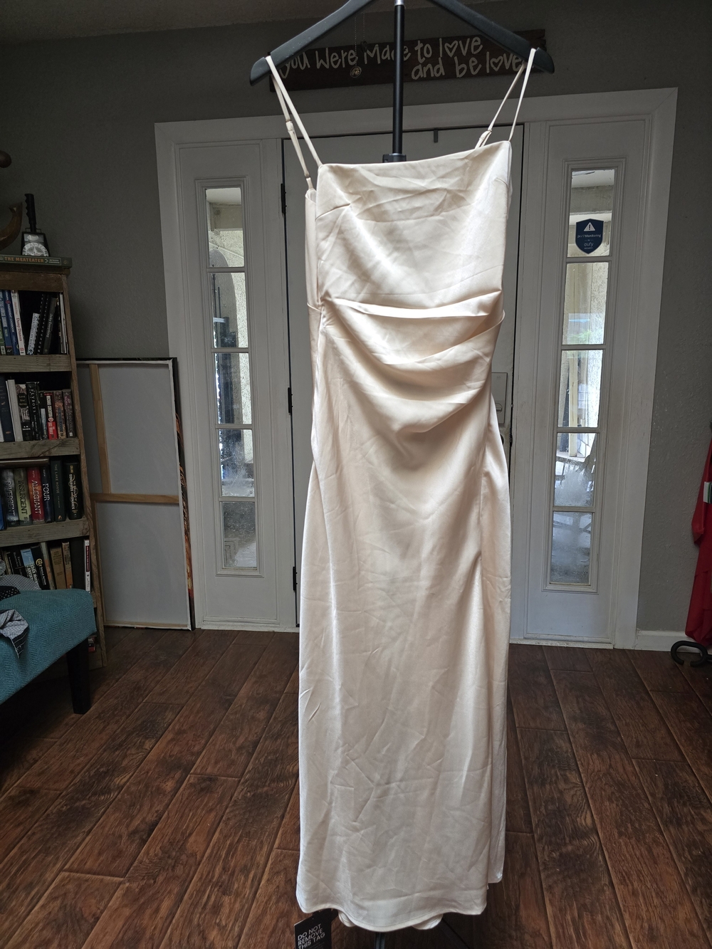 ASTR Satin Slip Dress